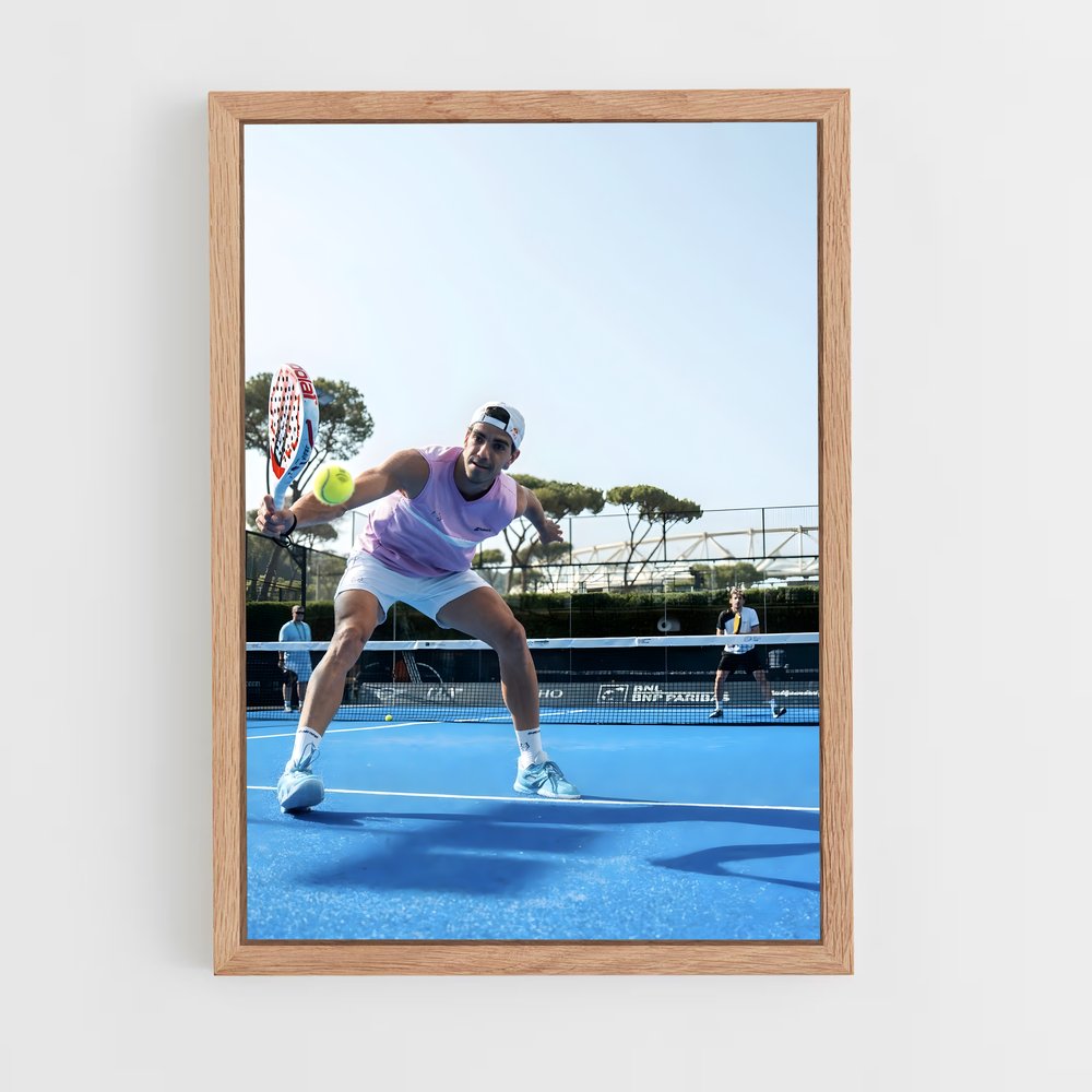 Poster Juan lebron – affiche Padel (vue 4)